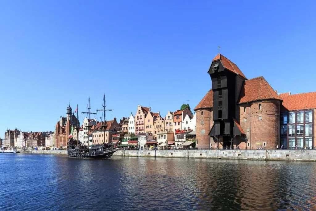 River View Sailor'S Old Town Apartment กดัญสก์ ภายนอก รูปภาพ